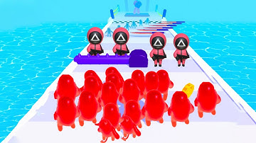 Join Blob Clash 3D - All Levels Mobile Gameplay Android-iOS Level (345-349) Max Skills Unlocked !