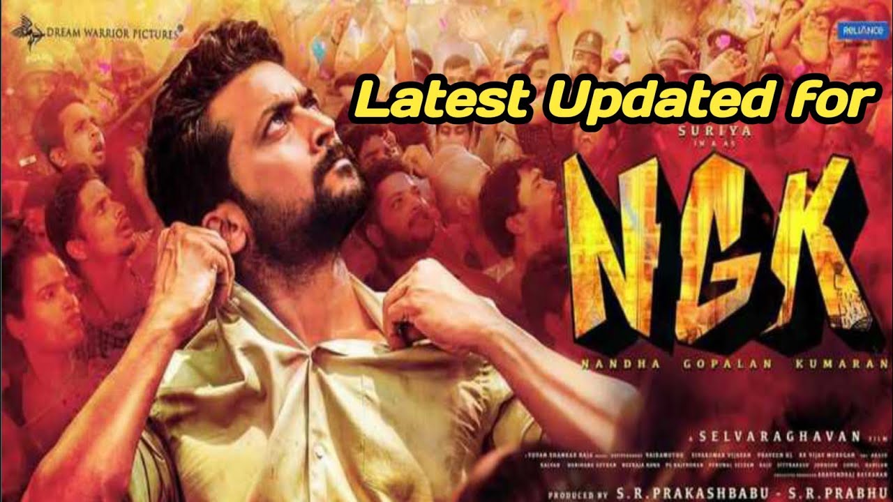 Surya's 'NGK' Latest updates 'NGK'