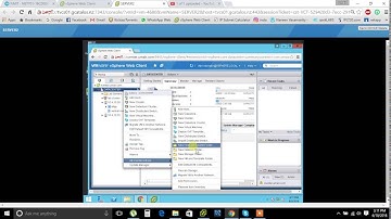 creating folders in vmware vcenter server
