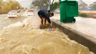 Rescue Chronicles Unclogging a Flash Flood Drain to Prevent Catastrophe