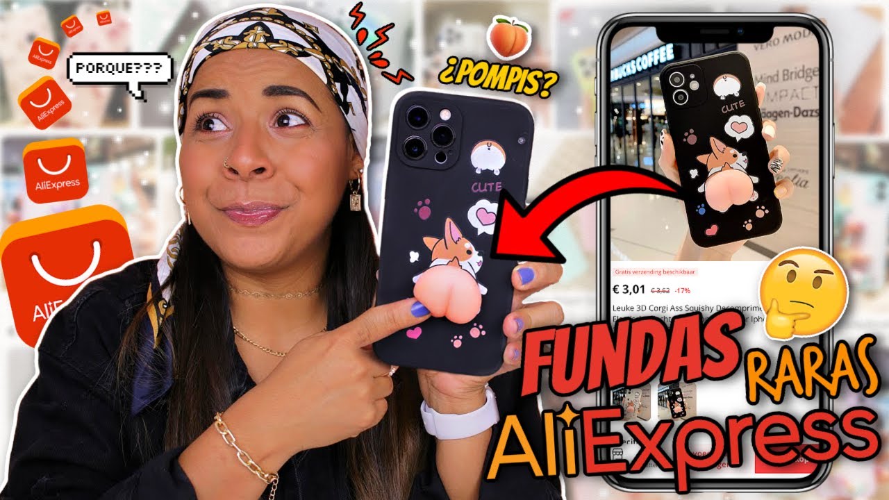 COMPRÉ LAS FUNDAS DE CELULARES MÁS RARAS DE ALIEXPRESS ¿valen la pena?