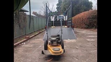 Review Cub Cadet WST100 - Wheel String Trimmer