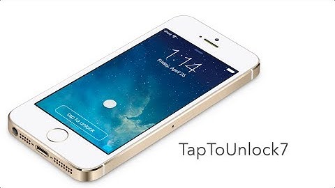 TapToUnlock7: tap and unlock your device on iOS 7