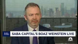 Saba Capital's Boaz Weinstein on BlackRock campaign