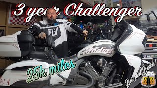 My 3 year 25k mile review for my 2020 Indian Challenger