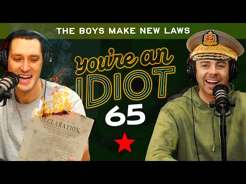 You're An Idiot Podcast Episode #65: The Boys Make New Laws