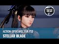 Stellar blade schnetzelaction mit abgefahrenen feinden 4k review ps5 german