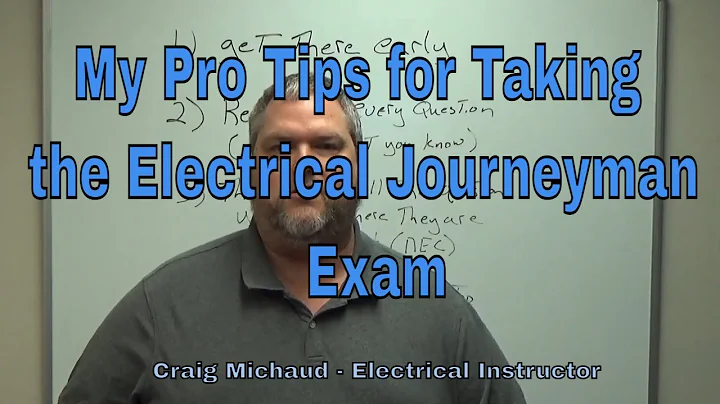 Test Taking Tips for your Electrical Journeyman Exam