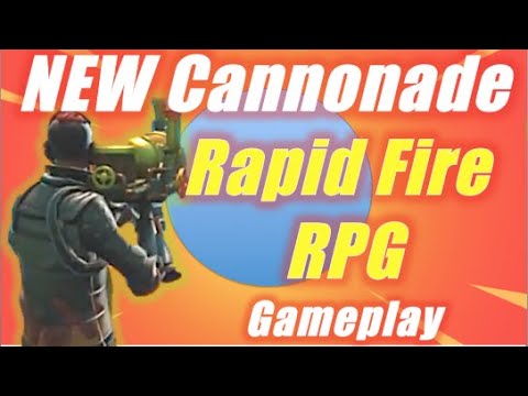 cannonade rapid fire rpg fortnite - whitesushi fortnite loadout