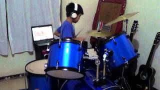 The Vamps - Wild Heart Drum Cover By 9yr old Giarno Divino