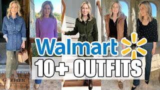 Famous 10+ FALL Outfits from 🌟 WALMART 🌟 | Fashion Over 40 Net Worth
