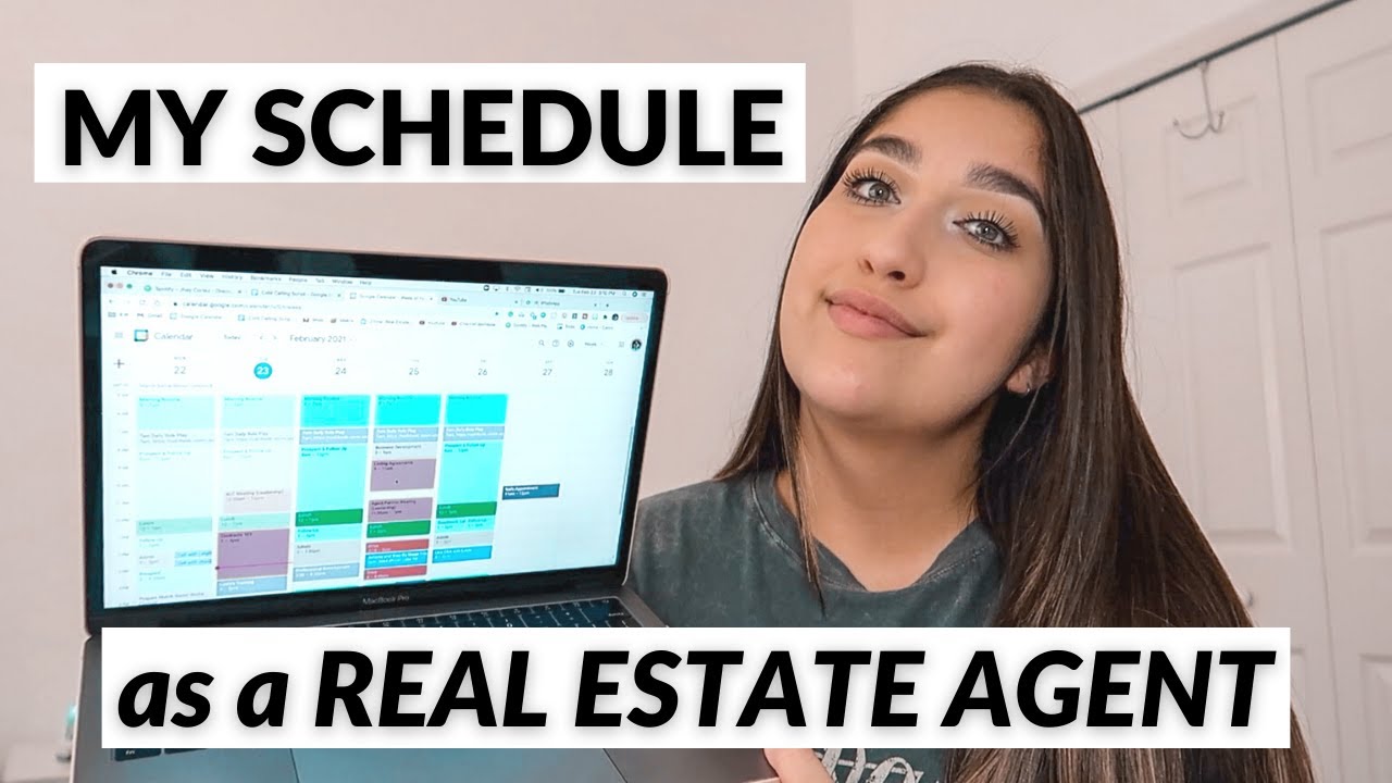Real Estate Agent Schedule How I Plan Using Google Calendar FREE 