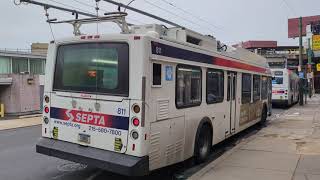 SEPTA 2008 New Flyer E40LFR #811 on Route 75