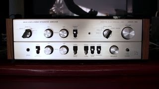 vintage Luxman SQ 700x - YouTube