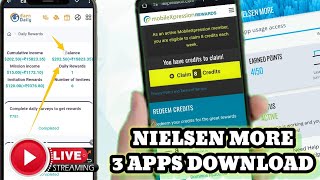 #video Month $10000 Nielsen More 3 Apps Same Nielsen Pvt || How To Nielsen More 3 Website Visit screenshot 2
