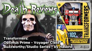 Death Reviews: Optimus Prime - Voyager - Buzzworthy/Studio Series ROTB