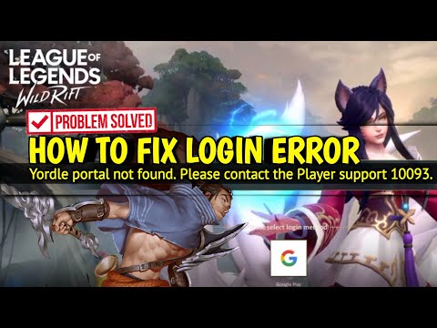 How to fix Yordle portal not found: League of Legends WildRift