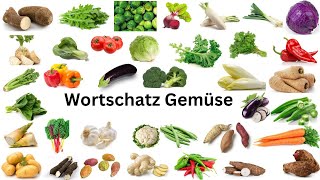 Wortschatz Gemüse  ( 50+Wörter )