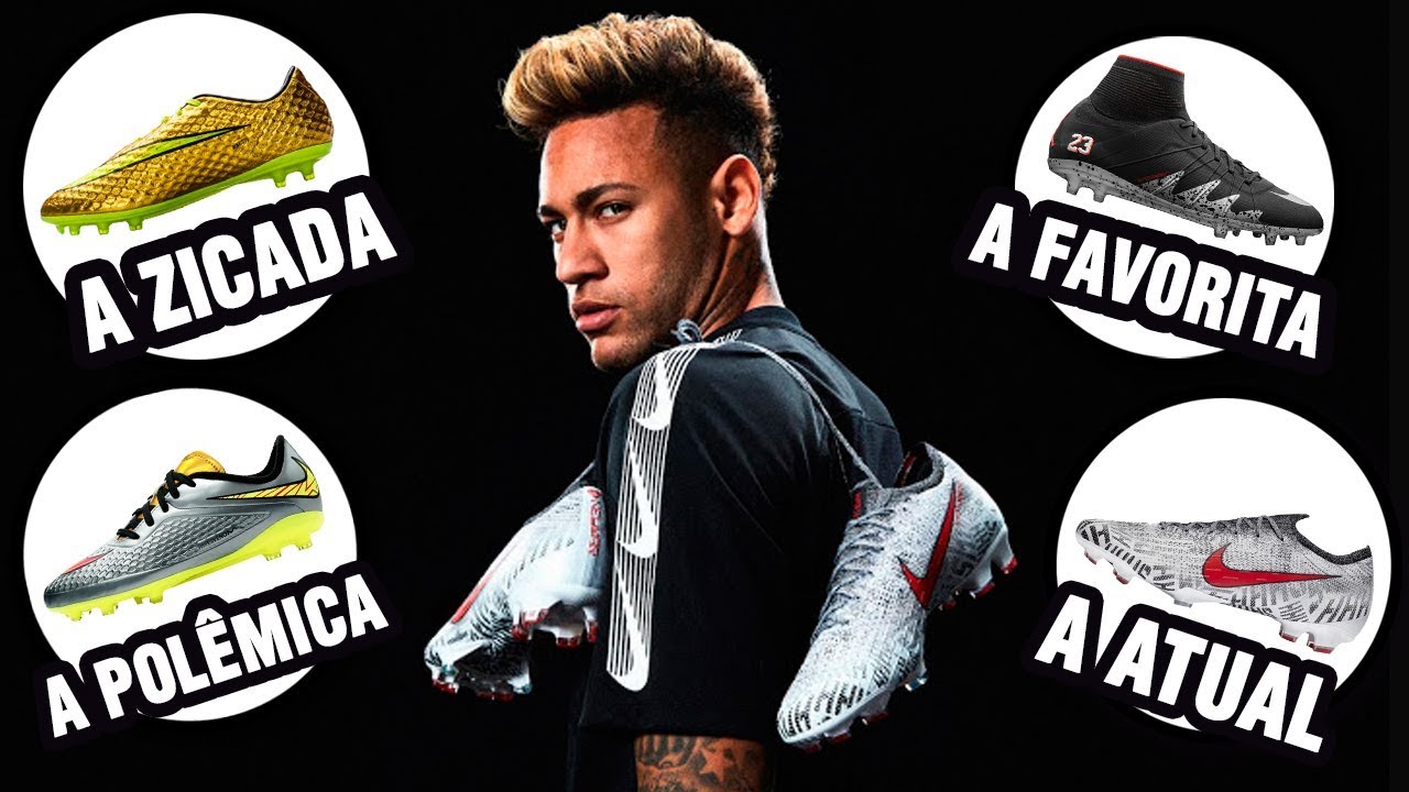 fotos das chuteiras do neymar