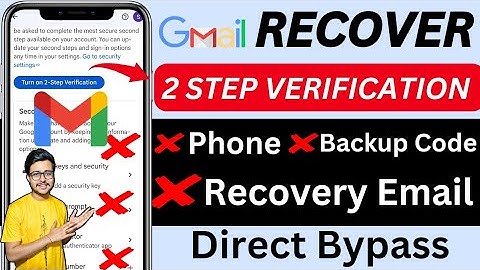 How to Recover Gmail Account Without 2 Step Verification | Gmail Account Recovery | In Hindi 2025