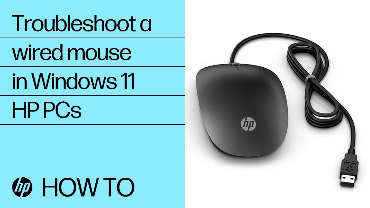 How to troubleshoot a wired mouse in Windows 11
