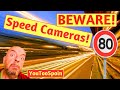 Beware of spain speed cameras speeding fines 2024 