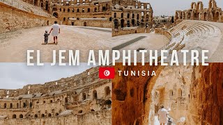 Visiting El Jem Amphitheatre in Tunisia, So Grande Without Tourists || Family Trip to Tunisia