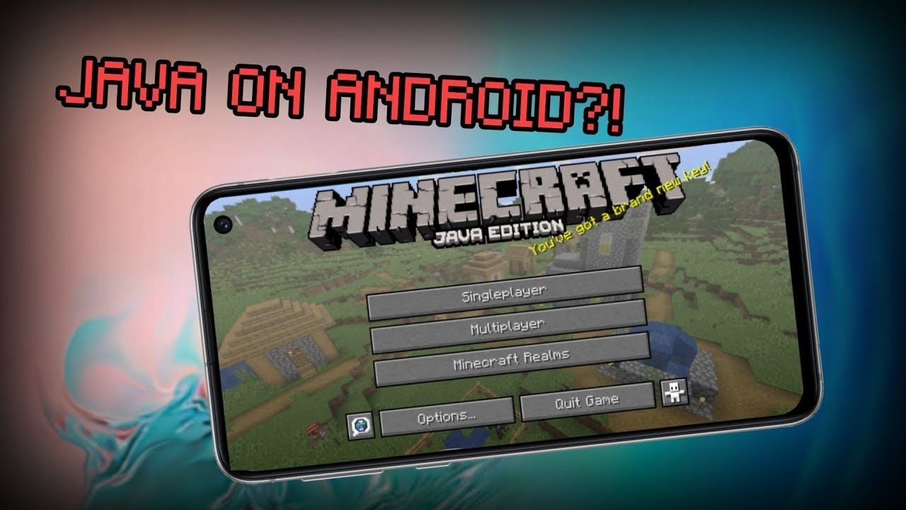 Minecraft java edition на телефон
