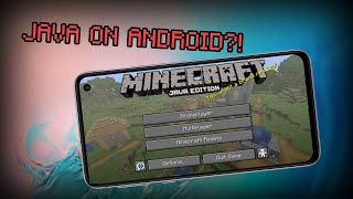 Tutorial wie man Minecraft Java Edition auf dem Handy spielen kann German