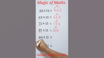 Magic of Maths Trick  ! Maths Tricks ! #shorts #youtubeshorts #ytshorts