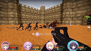 Left 4 Nep 2 - Campaign | 4 Players | Crash Bandicoot | Advanced | Chapter 2: A Knight Wasted