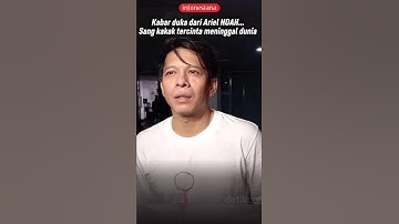 Kabar duka dari Ariel NOAH... Sang kakak tercinta meninggal dunia di usia 49 tahun