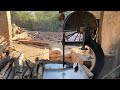 Precision Woodcutting on a Saw Machine