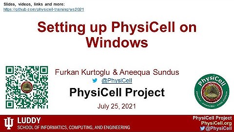 PhysiCell Setup Guide for Windows (2021 edition)