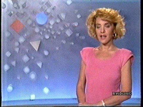 [TV 90] Annunciatrice RAI: Ilaria Moscato - YouTube