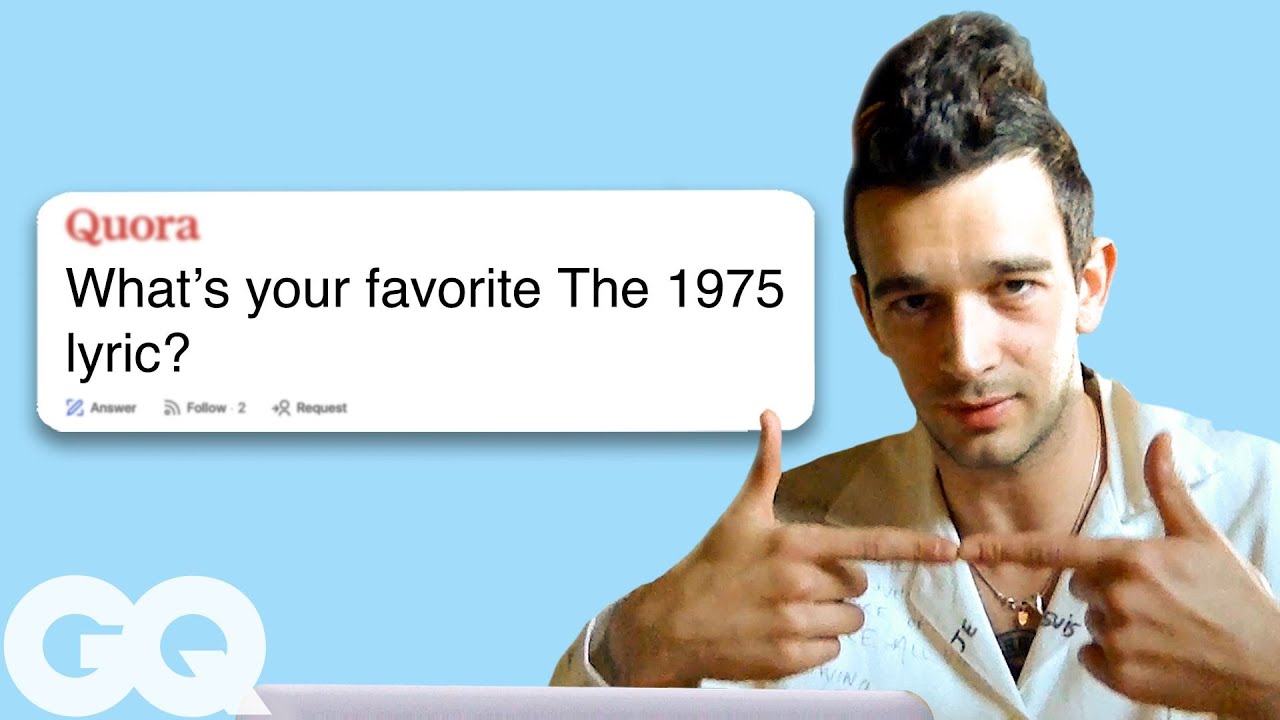 Matty Healy Goes Undercover on Reddit, YouTube and Twitter 