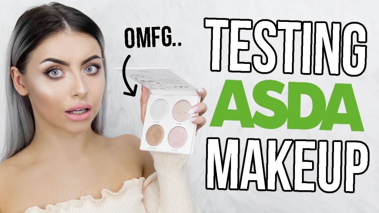 TESTING ASDA / WALMART MAKEUP! EVERYTHING UNDER £5! OMG! YouTube