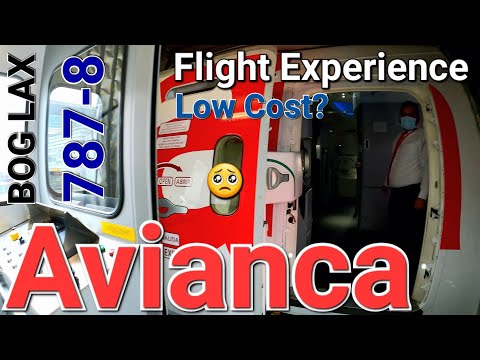 Avianca Low Cost? B787-8 Dreamliner Bogotá El Dorado 🇨🇴 BOG ✈️ LAX 🇺🇲 Los Angeles Flight Experience