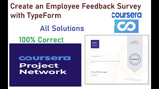 Create an Employee Feedback Survey with TypeForm  Quiz Answer | 1 Minute Certificate | Coursera screenshot 4