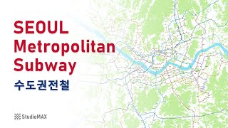 Download lagu Evolution of the Seoul Metropolitan Subway 首尔首都圈电铁动态发展史（1974-2030 ）