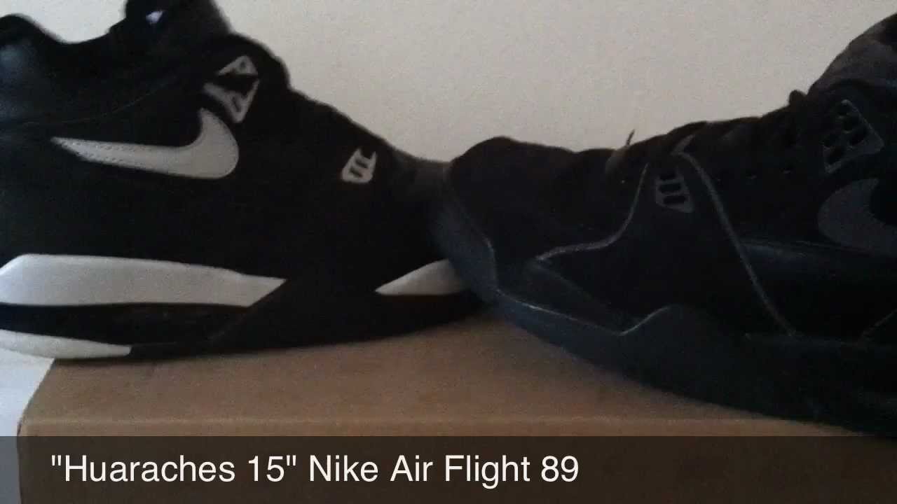 hipótesis cebra manguera Nike Air Flight 89 - YouTube