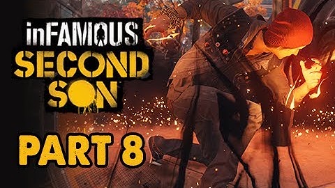 inFamous: Second Son Walkthrough Part 8 - Chasing the Light (PS4 1080p Commentary)