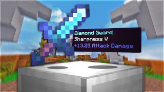 getting SHARPNESS 5 in Ranked Skywars...