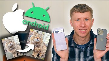 Blurry Pictures Between iPhone & Android? Use This Trick! No App Needed!