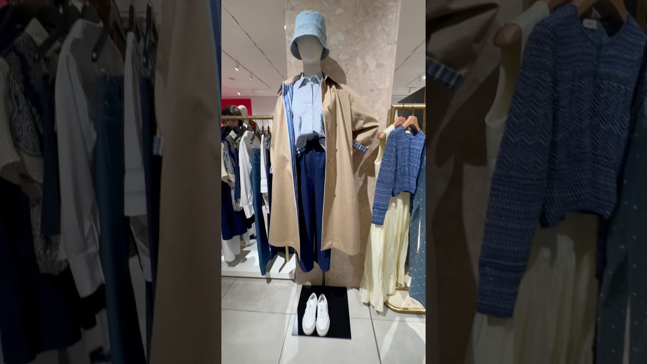 Красивый весенний образ с тренчем. Разбор. 