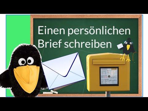 Einen persönlichen Brief schreiben💌 #Aufsatz #Deutsch #Grundschule