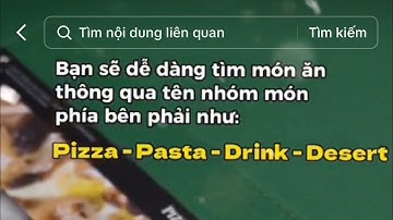 Quyển menu thiết kế dạng phân tầng - tiện lợi sử dụng