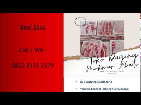 Jasa Slice Daging Surabaya