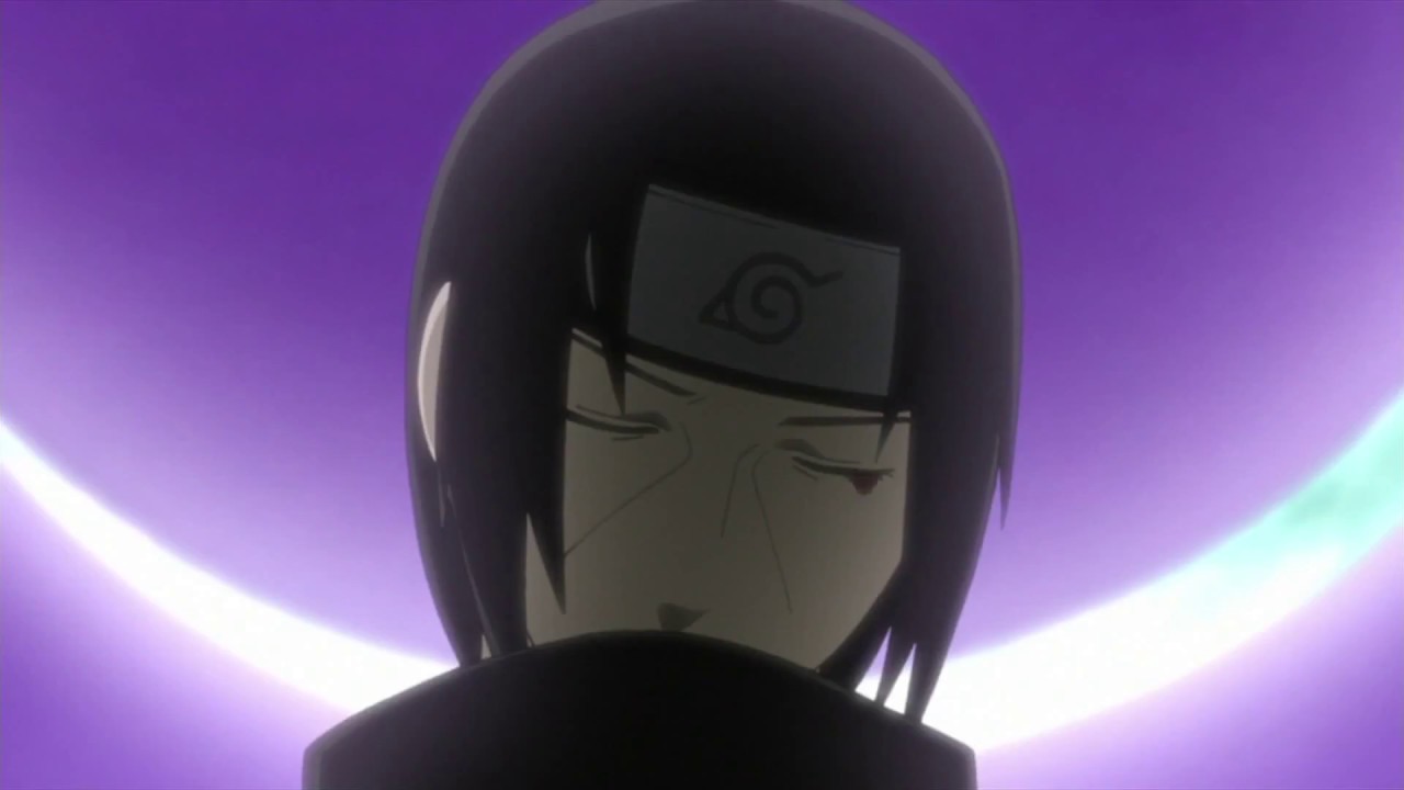 Itachi Unlocks Mangekyou Sharingan And Destroys Members Of Uchiha Police Force