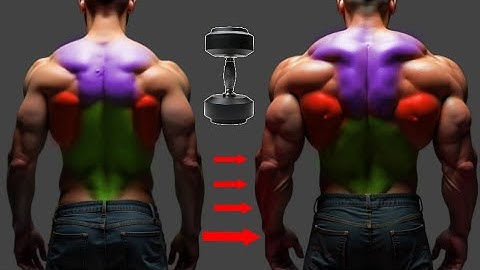 How to Build Huge Back Fast 🚀| 8 Best Dumbbell Back Exercises | 100% Effective